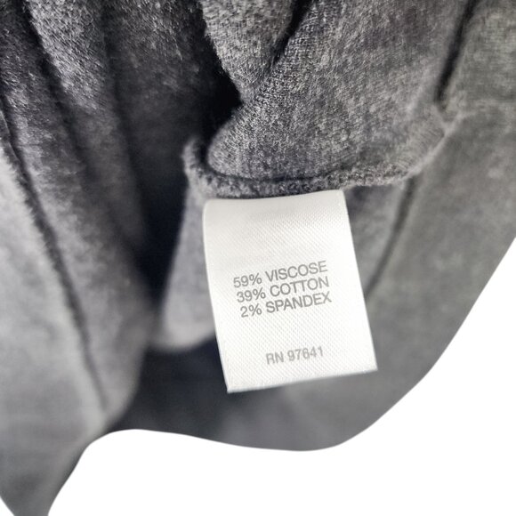 J. Jill Gray Ponte Dress With Pockets & Back Zipper For Women M Petite‎ - Picture 4 of 7